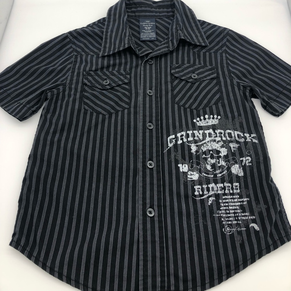 🍀HP🍀Faded Glory button up for Boys XS (4-5)